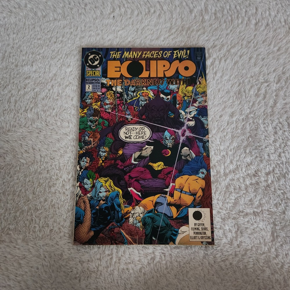 DC Comics Eclipse‎ The Many Faces of Evil Special 2 The Darkness Within Comic